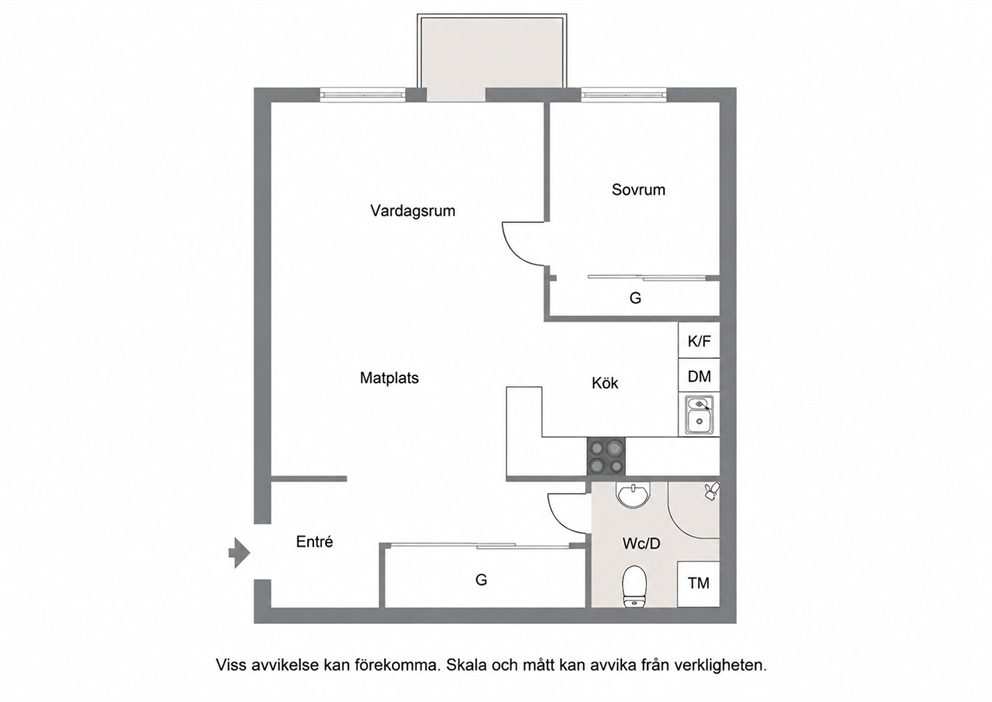 Alternativ planlösning
