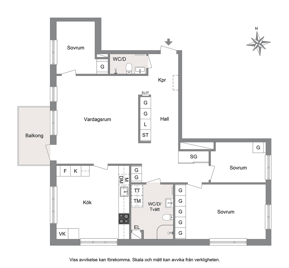 Planritning 1