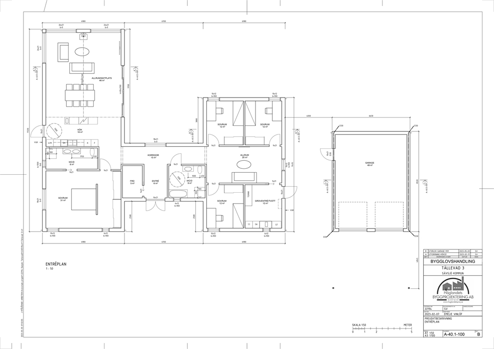 Planritning 1