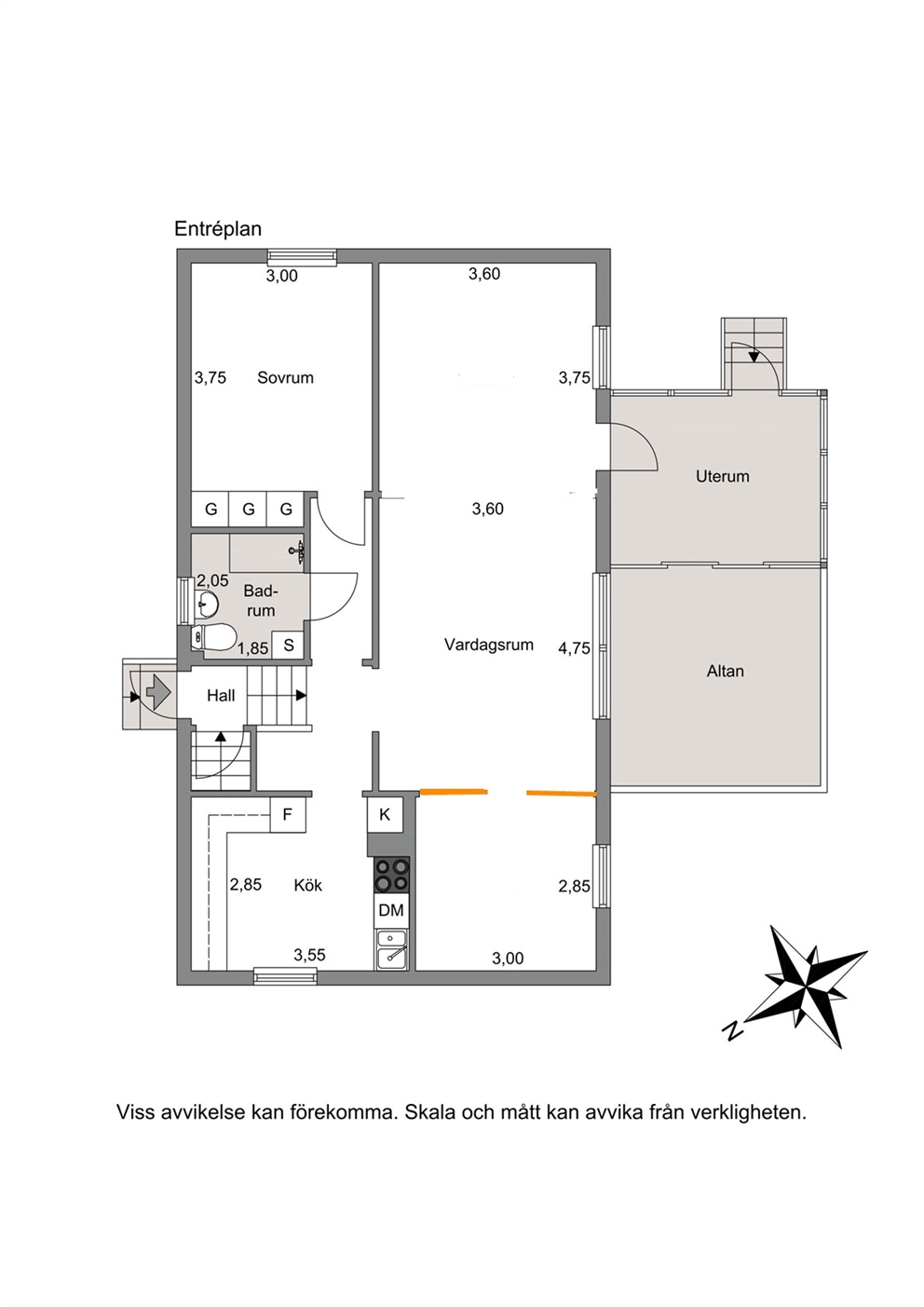 Alternativ planlösning
