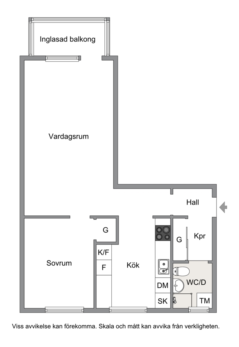 Planlösning 2 D 