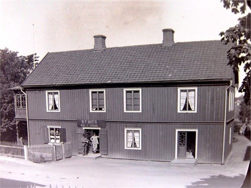 M. P. Martins Speceri- & Diversehandel ca 1900