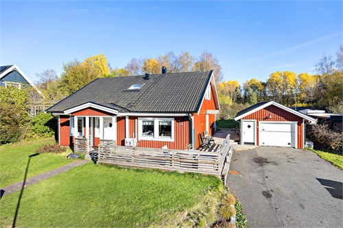 Här erbjuds garage, förråd och soliga altaner 