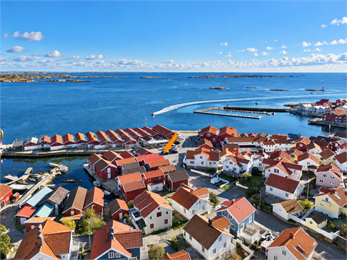Översikt, sjöboden markerad