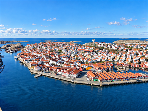 Översikt, sjöboden markerad