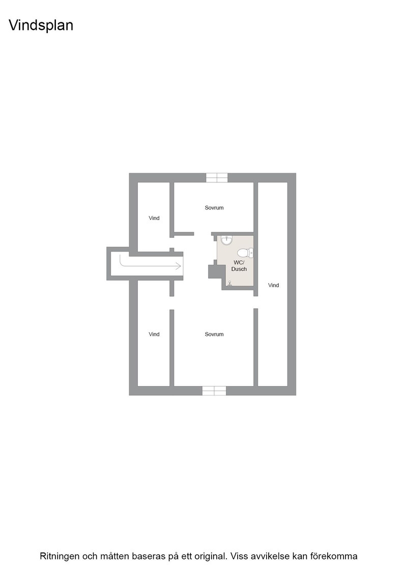 Planskiss övre plan