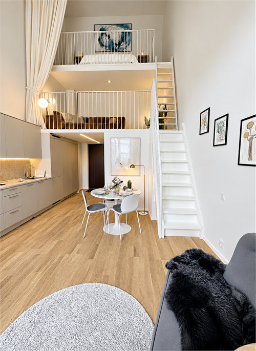 Möjligt att bygga loft på loft!