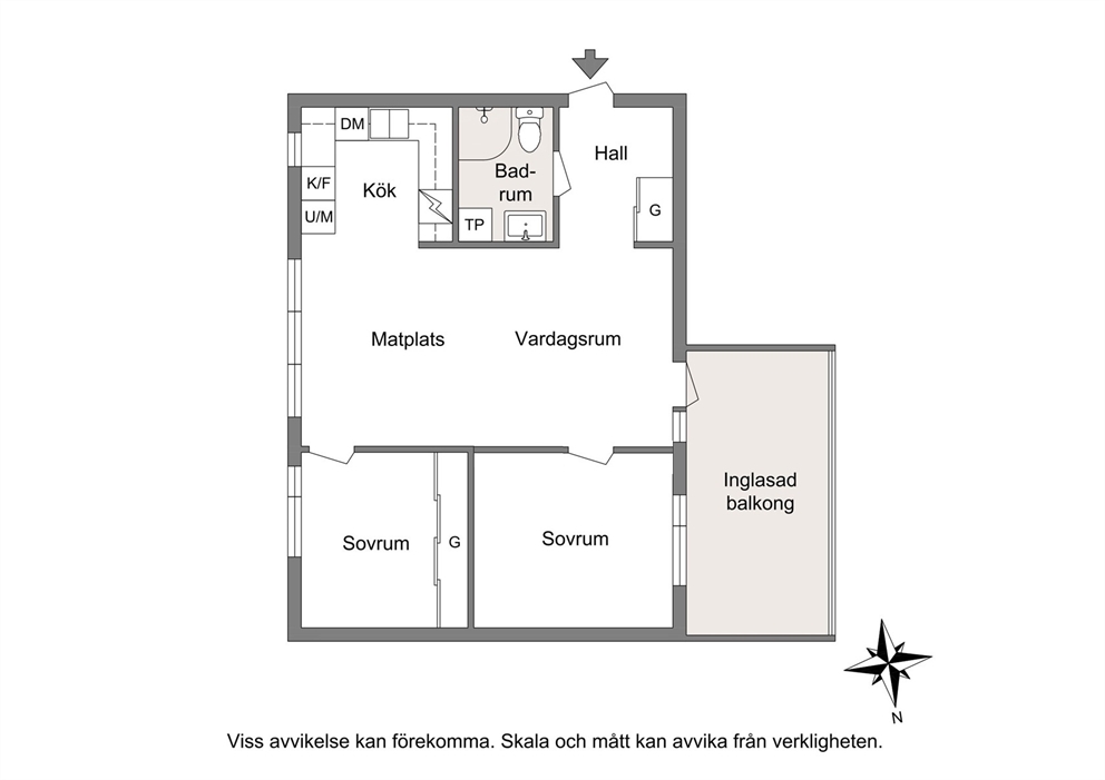 Alternativ planlösning